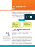 operations influences