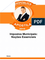 Impostos Municipais - Apostila 2015