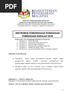 Instrumen Pemeriksaan Persediaan Pembukaan Sekolah 2019