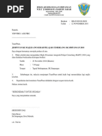 Surat Rasmi Tidak Hadir ke Sekolah