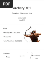 Archery 101: The What, Where, and How