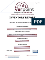 Inventory Report Sample