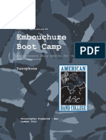 Embouchure Boot Camp - Saxophone PDF