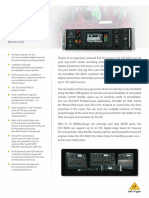 BEHRINGER_X32 RACK P0AWN_Product Information Document
