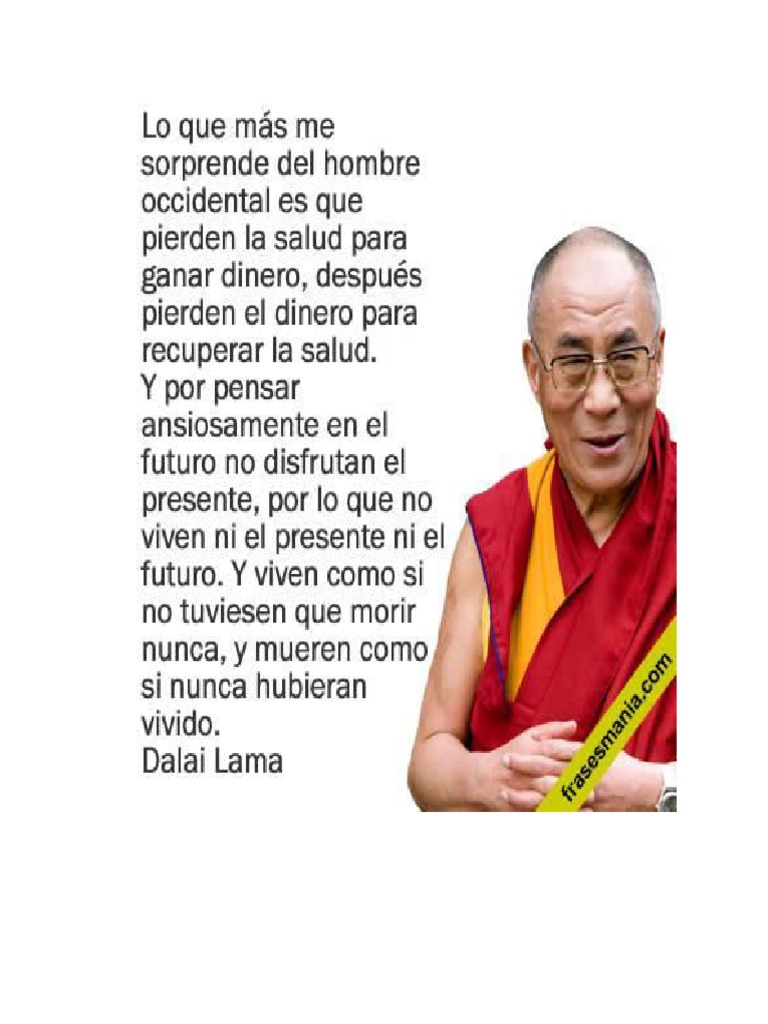 Frases de Dalai Lama | PDF