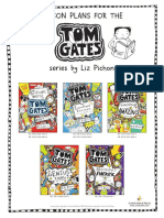 Lesson Plans For The Tom Gates Series by Liz Pichon