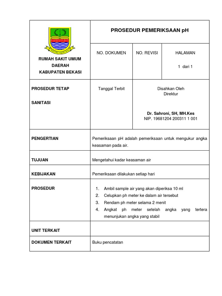 Ph Meter Sop Pdf | Ph Meter Calibration Protocol – CQJX