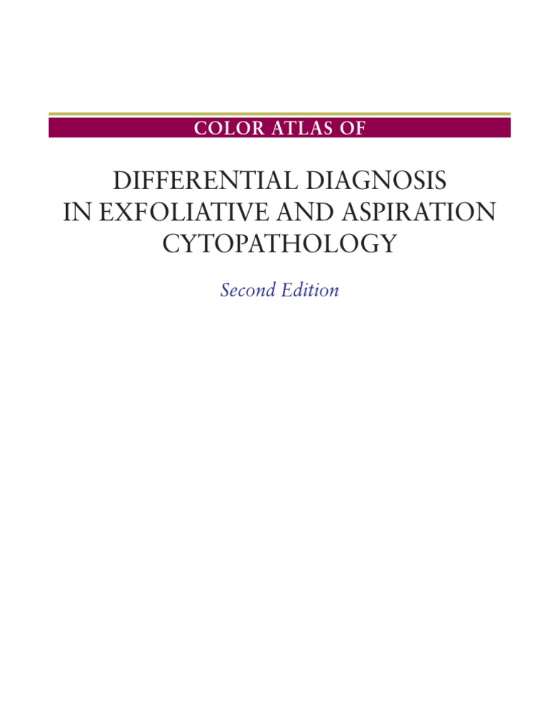 Color Atlas Of Differential Diagnosis In Exfoliative And - 