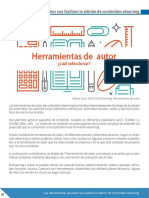 E LEARNING LAS HERRAMIENTAS DE AUTOR