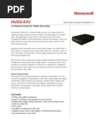 HUSS E4V - DS - EN Encoder Analog To IP CCTV