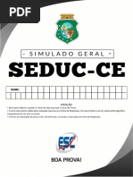 Simulado Completo SEDUC-CE 30-09-2018