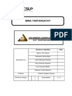 Informe Mina Tantahuatay