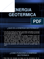 Energia Geotermica