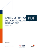 PWC Cadre Et Pratiques de Communication Financiere FR