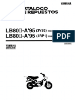 Yamaha Chappy LB 80 Ii A - 1995 Partes (3VS2-4RP1) PDF