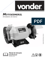Manual de Instrução Moto Esmeril Vonder