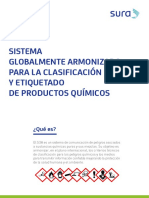 SGA - Sistema de clasificación y etiquetado químicos