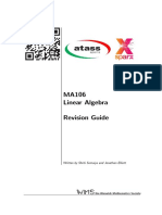 MA106 - Linear Algebra