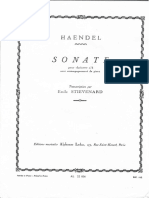 Haendel, G. F. - Sonata (Clarinete)