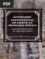 Instituições Participativas No Âmbito Da Segurança Pública