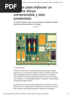 Como Realizar Informe Eficaz