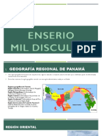 Regiones geográficas de Panamá