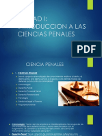 Introducción a las Ciencias Penales