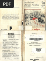 São Paulo Na Primeira República - Silvia Moreira