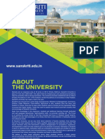 About Sanskriti University