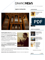 Concerto Dedicato All'Organo Restaurato - LegnanoNews