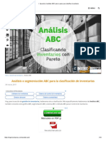 ▷ Aprende el análisis ABC paso a paso para clasificar inventarios
