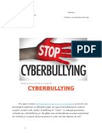 Referat Cyberbullying
