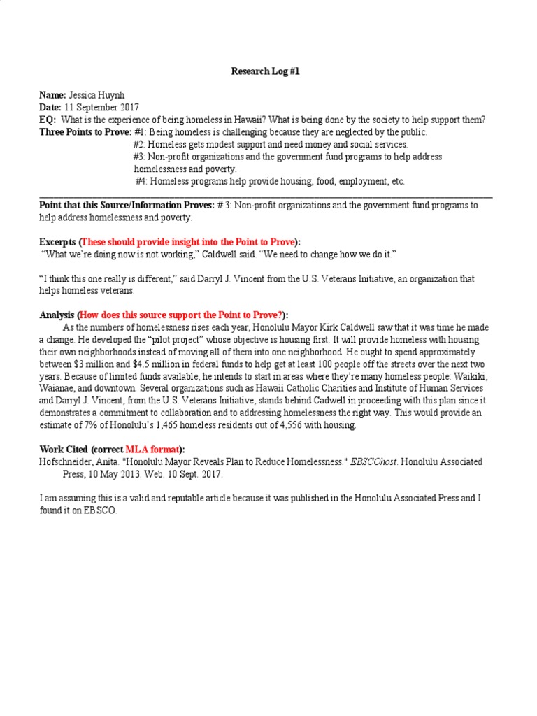 Homelessness in Hawaii: Challenges and Support | PDF | Homelessness ...