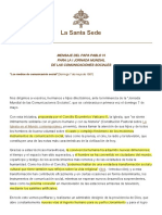 Jornada Mundial de Las Comunicaciones Sociales 1967-2018