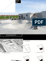 Skatepark Konsep Denah Tampak Furniture Anak