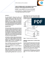 1999 - A Study On Flow Patterns and Fluid Mixing For Water Purification in A Rectangular Water Tank