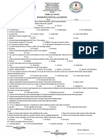 2nd Summative Test in Sci No. 2