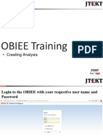OBIEE Training: Creating Analysis Reports Step-by-Step