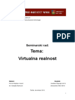 Virtualna Realnost Seminarski