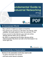 Fundamental Guide To Industrial Networking: Jeff Kordik