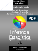 Inferencia en La Media Problemas Resueltos PDF