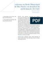 CHAPPAZ; ALAVARSE. Avaliacao Externa Na Rede Municipal de Ensino de Sao Paulo.2017