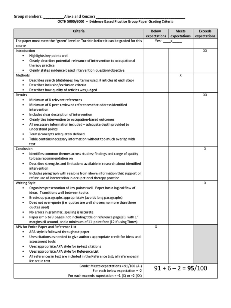OT Evidence-Based Practice Guide | PDF | Evidence Based Practice ...