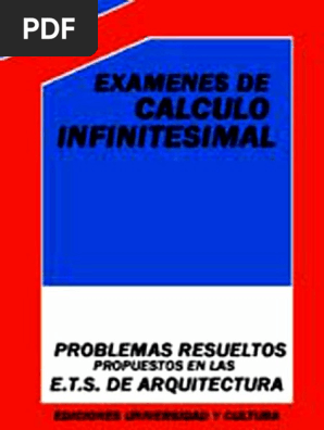Examenes De Calculo Infinitesimal Jesus Casanova Gonzalez Mateo Topologia Estructuras Matematicas