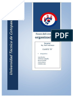 Fases Del Crecimiento Organizacional PDF