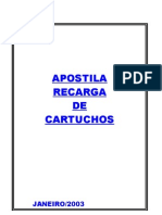 Apostila Recarga de CartuchosORIGINAL