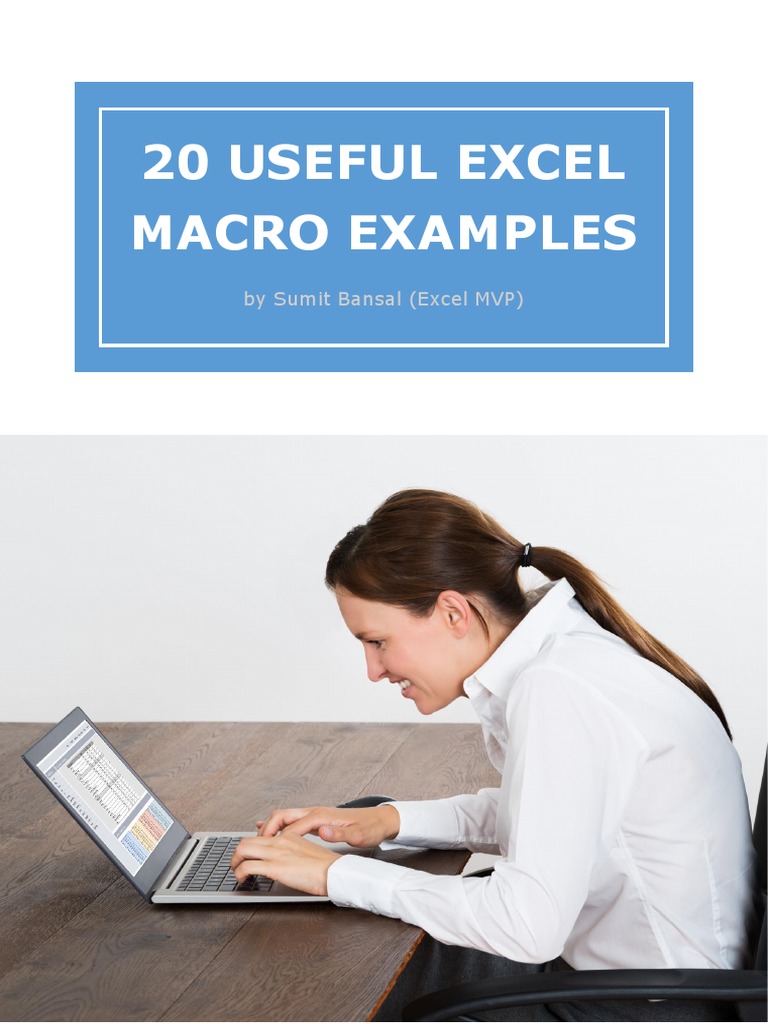 20 Useful Excel Macro Examples to Automate Tasks and Save Time | PDF ...