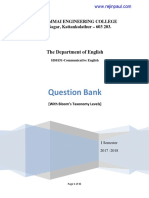 HS8151-Question Bank-Communicative English PDF