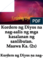 KORDERO NG DIYOS by Arboleda