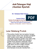 Produk Talangan Haji Perbankan Syariah - SBU PDF